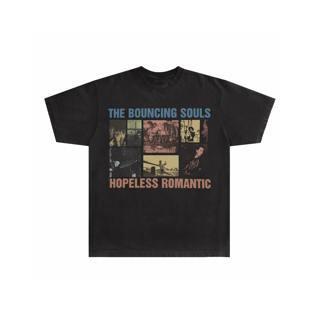 Hopeless Romantic Photos Black T-Shirt