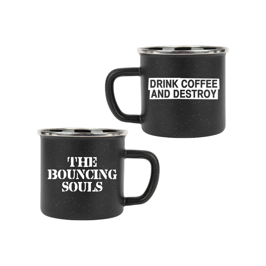 Drink Coffee & Destroy Tin Mug