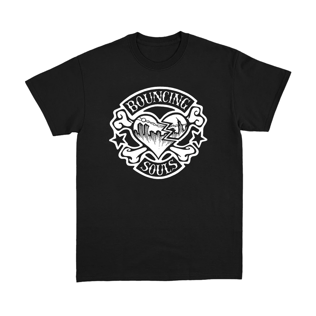 Rocker Heart Black Tee