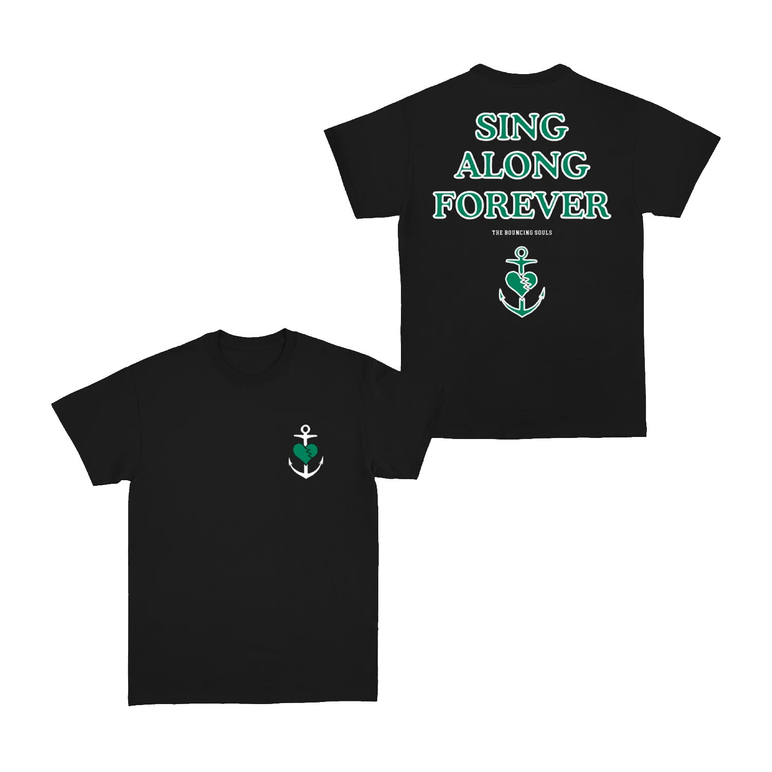 Sing Along Forever Black Tee – The Bouncing Souls
