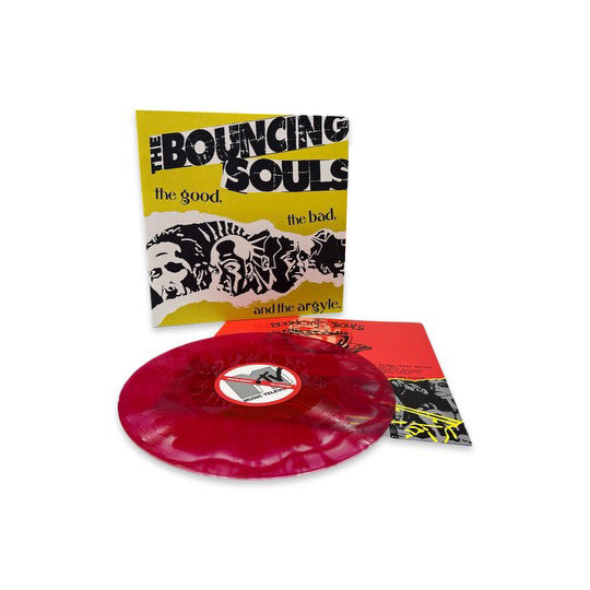 The Good The Bad The Argyle - Red & White Marble Vinyl
